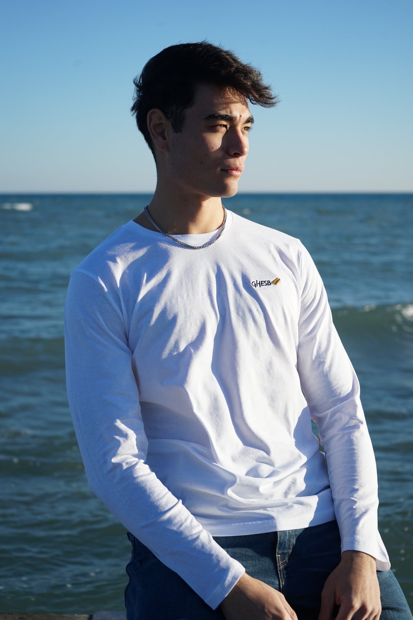 T-shirt GHESB unisex a manica lunga