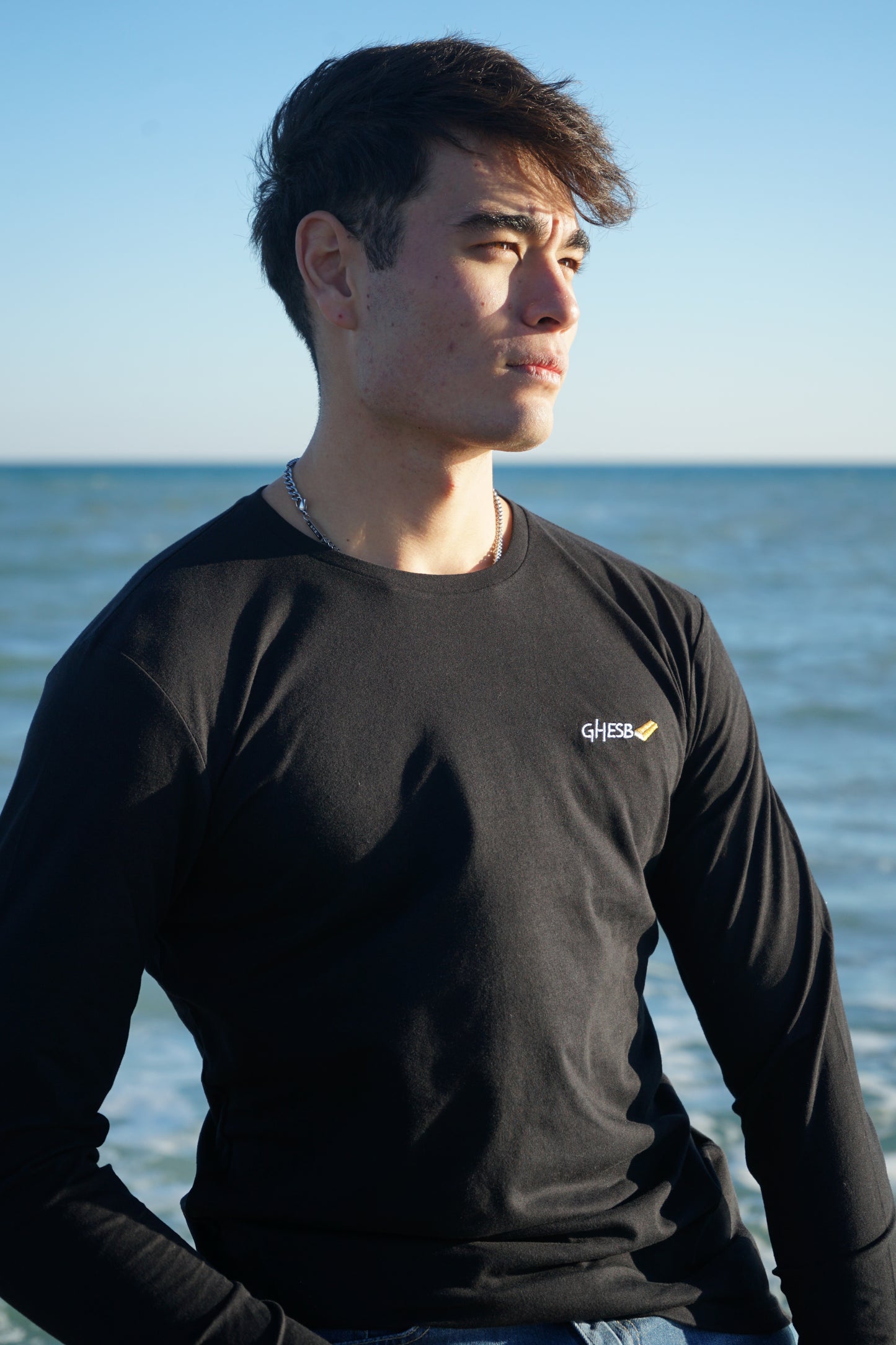 T-shirt GHESB unisex a manica lunga