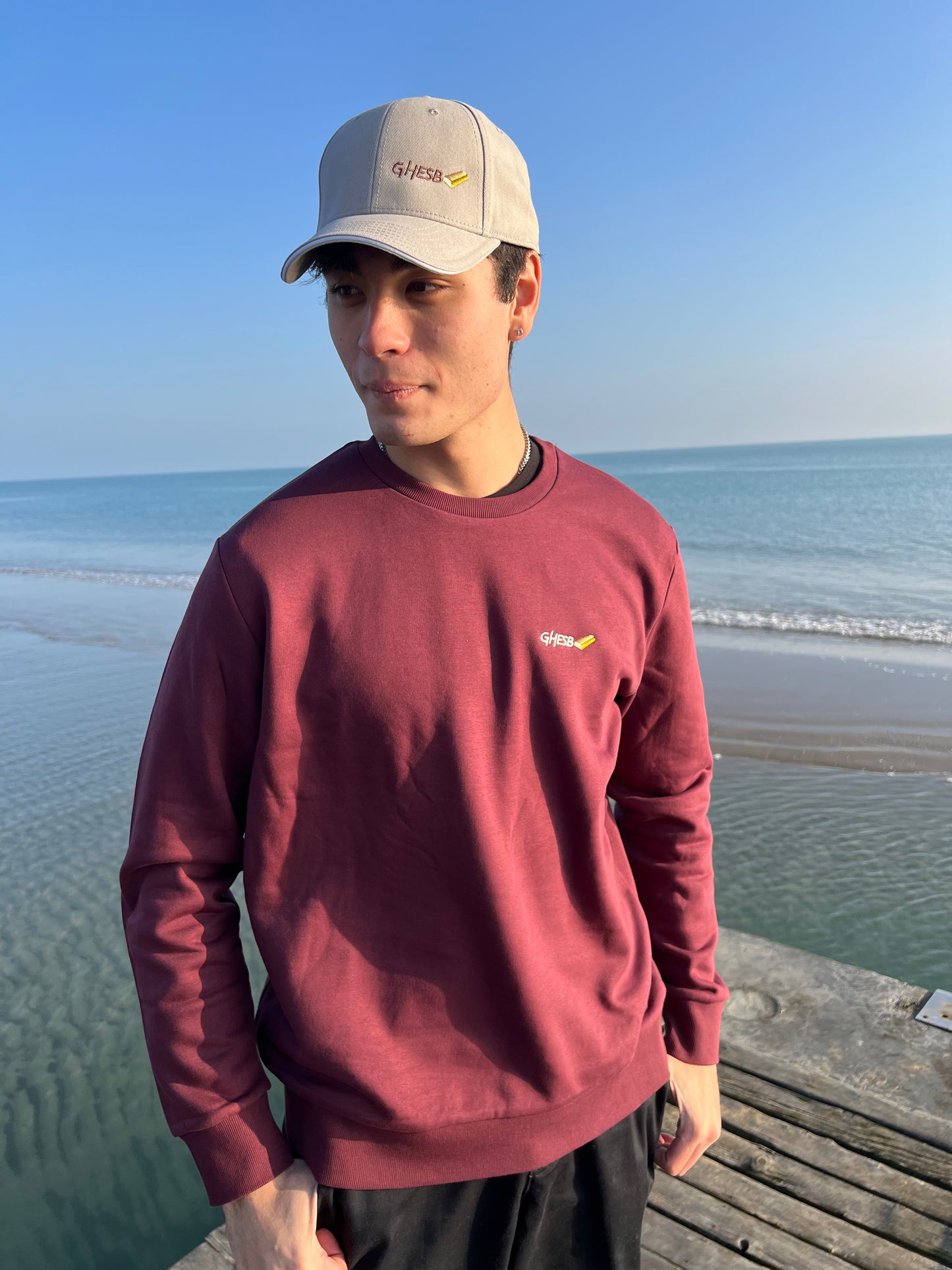 Felpa girocollo GHESB