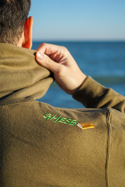 Felpa GHESB con cappuccio unisex