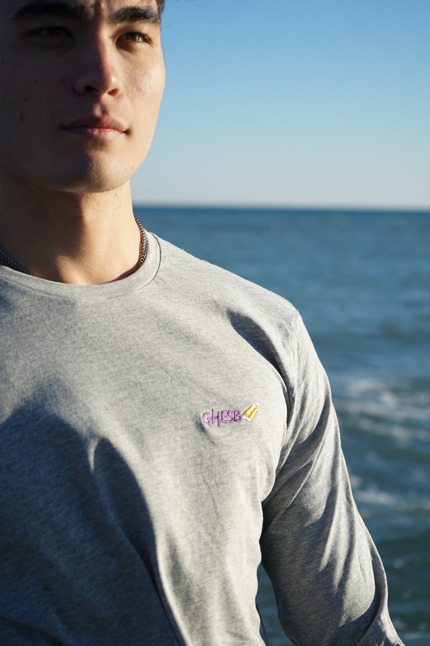 T-shirt GHESB unisex a manica lunga