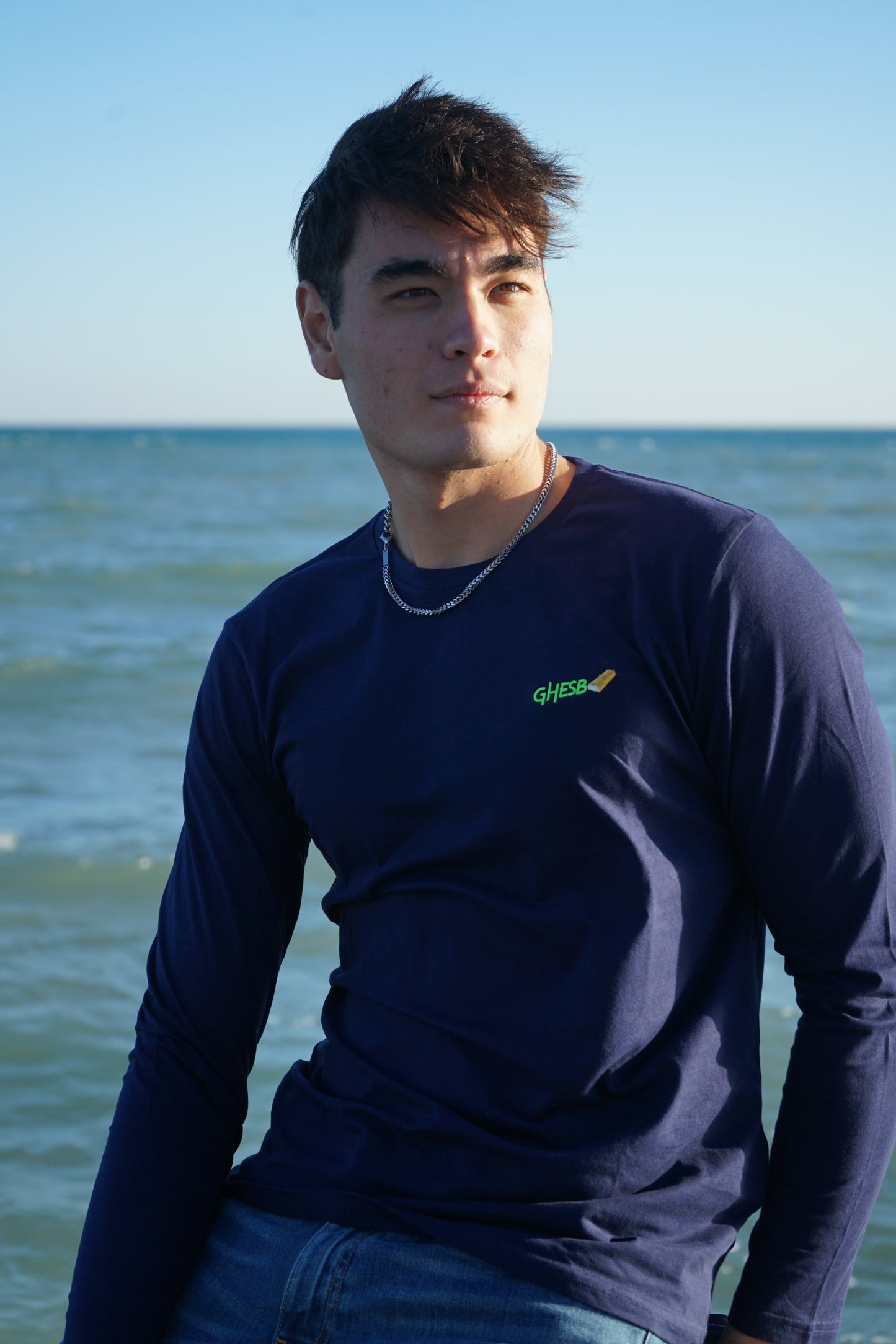 T-shirt GHESB unisex a manica lunga