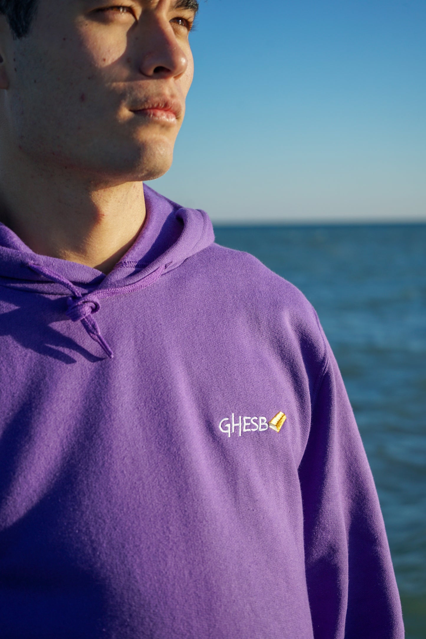 Felpa GHESB con cappuccio unisex