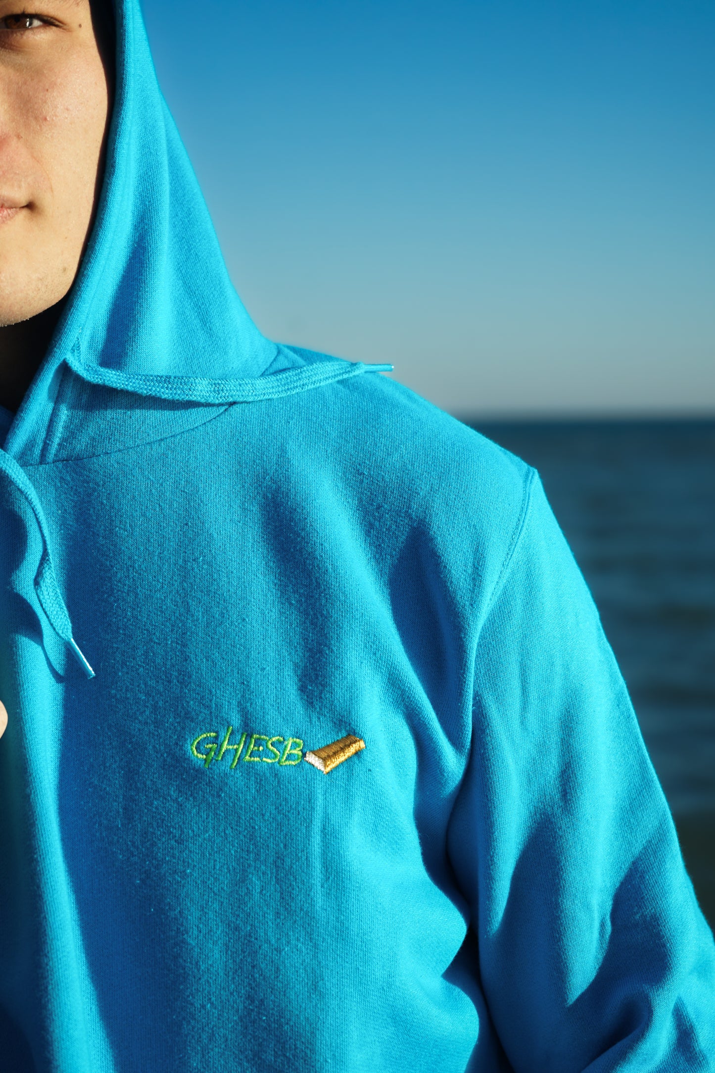 Felpa GHESB con cappuccio unisex