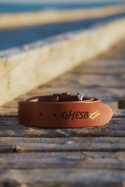 Cintura in vera pelle GHESB